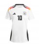 Günstige Deutschland Jamal Musiala #10 Heimtrikot Damen EM 2024 Kurzarm